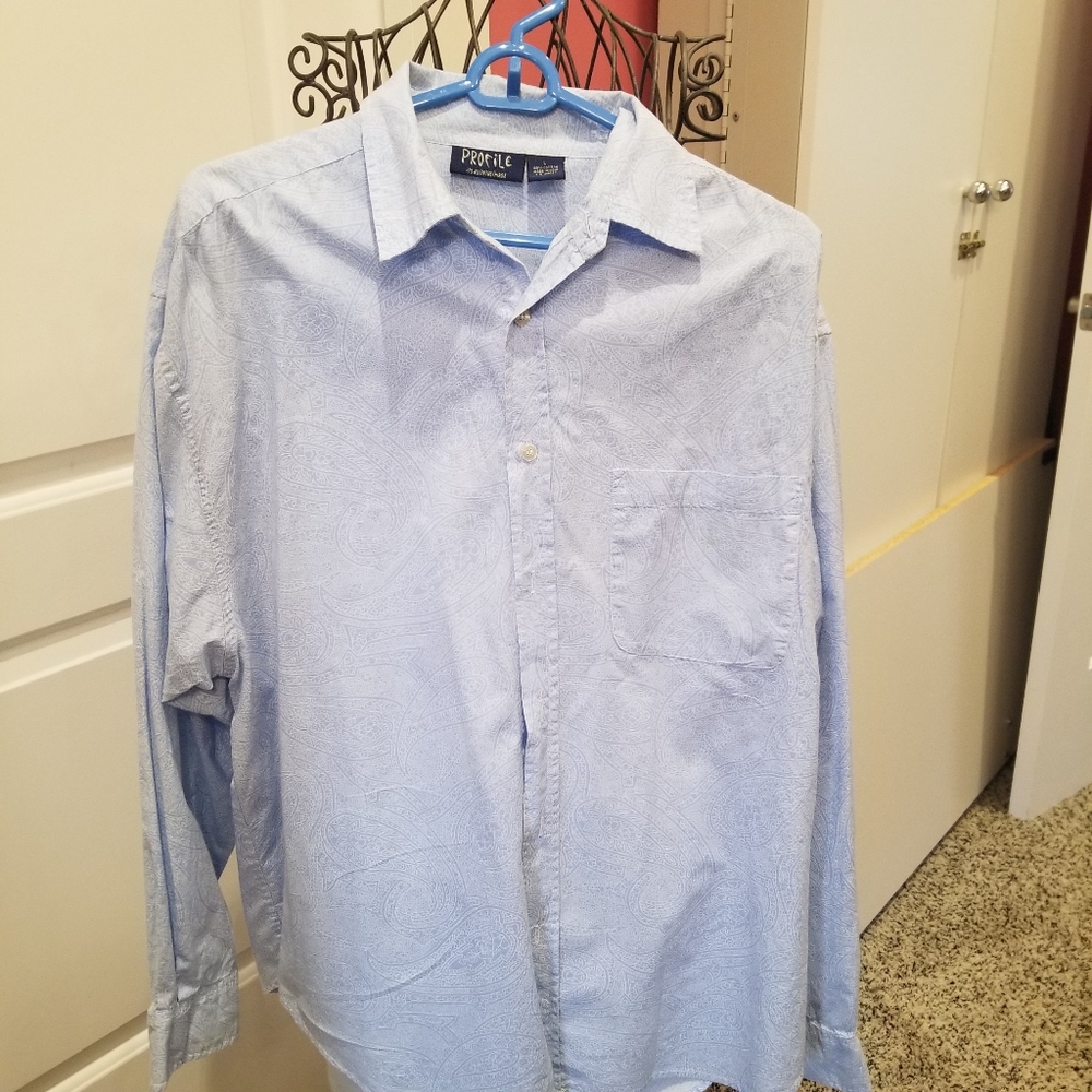 Paisley Lightweight button down shirt